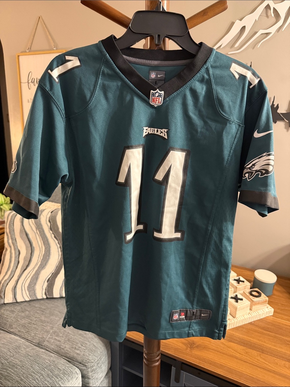 Philadelphia Eagles Carson Wentz Kids Jersey